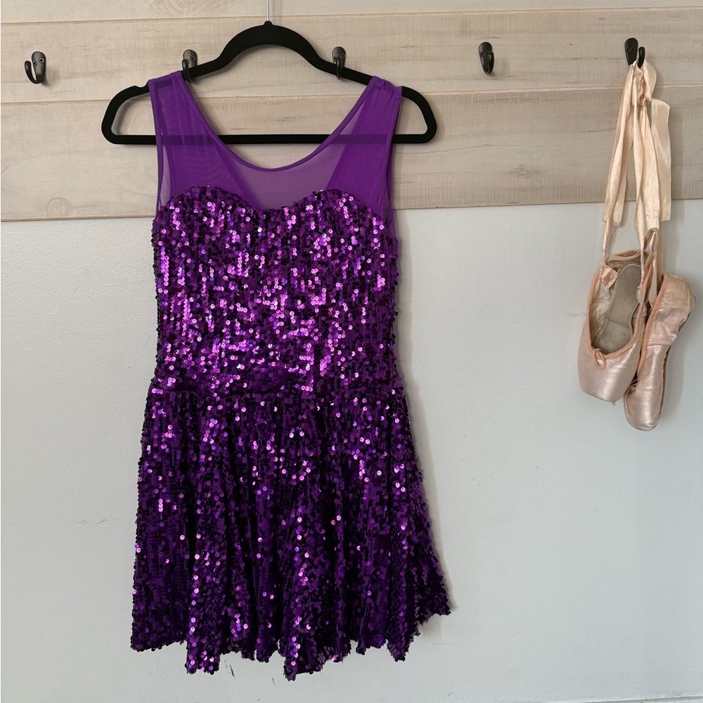 Weissman Dear Future Husband sequin Jazz costume, MA - Picture 3 of 6